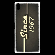 Coque Sony Xperia Z5 Premium Since 1957 gris