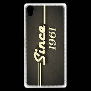 Coque Sony Xperia Z5 Premium Since 1961 gris