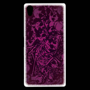 Coque Sony Xperia Z5 Premium Skull and bones Rose