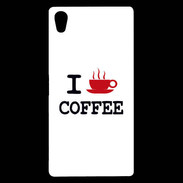 Coque Sony Xperia Z5 Premium I love Coffee