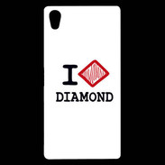 Coque Sony Xperia Z5 Premium I love Diamond