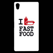 Coque Sony Xperia Z5 Premium I love Fast Food