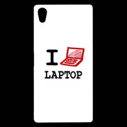 Coque Sony Xperia Z5 Premium I love Laptop