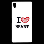 Coque Sony Xperia Z5 Premium I love Heart