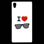 Coque Sony Xperia Z5 Premium I love Lunette Fun 3