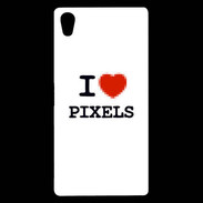 Coque Sony Xperia Z5 Premium I love Pixels