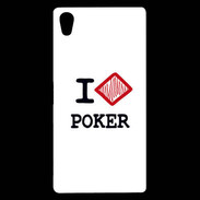 Coque Sony Xperia Z5 Premium I love Poker Diamond