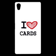 Coque Sony Xperia Z5 Premium I love Poker Heart