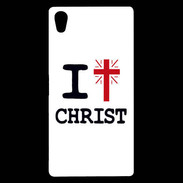 Coque Sony Xperia Z5 Premium i love Christ