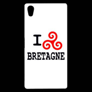 Coque Sony Xperia Z5 Premium I love Bretagne 2