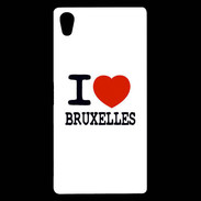 Coque Sony Xperia Z5 Premium I love Bruxelles