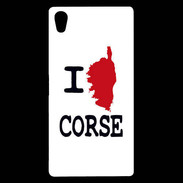 Coque Sony Xperia Z5 Premium I love Corse 3