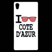 Coque Sony Xperia Z5 Premium I love Cote d'Azur 2