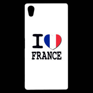 Coque Sony Xperia Z5 Premium I love France 2