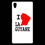Coque Sony Xperia Z5 Premium I love Guyane 2