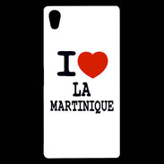 Coque Sony Xperia Z5 Premium I love La Martinique
