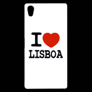 Coque Sony Xperia Z5 Premium i love Lisboa