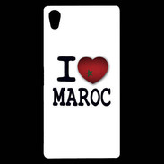 Coque Sony Xperia Z5 Premium I love Maroc 2