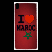Coque Sony Xperia Z5 Premium I love Maroc 3