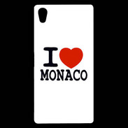 Coque Sony Xperia Z5 Premium I love Monaco