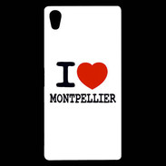Coque Sony Xperia Z5 Premium I love Montpellier