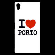 Coque Sony Xperia Z5 Premium I love Porto