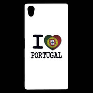 Coque Sony Xperia Z5 Premium I love Portugal 2