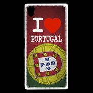 Coque Sony Xperia Z5 Premium I love Portugal 3