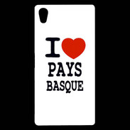 Coque Sony Xperia Z5 Premium I love Pays Basque