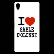 Coque Sony Xperia Z5 Premium I love Sable d'Olonne