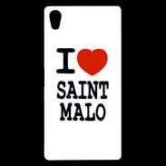 Coque Sony Xperia Z5 Premium I love Saint Malo