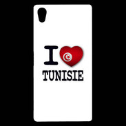 Coque Sony Xperia Z5 Premium I love Tunisie 2