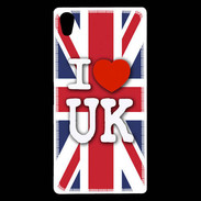 Coque Sony Xperia Z5 Premium I love UK 2
