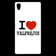 Coque Sony Xperia Z5 Premium I love Valfréjus