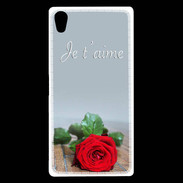Coque Sony Xperia Z5 Premium Belle rose PR