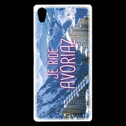 Coque Sony Xperia Z5 Premium Je ride Avoriaz ZG