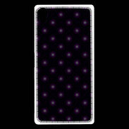 Coque Sony Xperia Z5 Premium losange rose