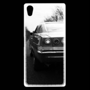 Coque Sony Xperia Z5 Premium Voiture en noir et blanc PR 10