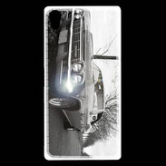 Coque Sony Xperia Z5 Premium Voiture en noir et blanc PR 20