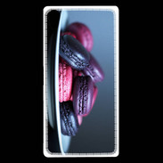 Coque Sony Xperia Z5 Premium Macaron mauve PR 10