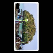 Coque Sony Xperia Z5 Premium DP Barge en bord de plage