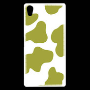 Coque Sony Xperia Z5 Premium vache verte