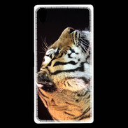 Coque Sony Xperia Z5 Premium Portrait de tigre PB 1