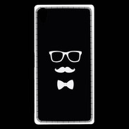 Coque Sony Xperia Z5 Premium moustache & noeud 1