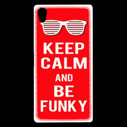 Coque Sony Xperia Z5 Premium Keep Calm Funky Rouge