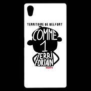 Coque Sony Xperia Z5 Premium Adishatz Humour Territoire de Belfort