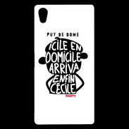 Coque Sony Xperia Z5 Premium Adishatz Humour Puy de Dome