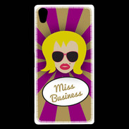 Coque Sony Xperia Z5 Premium Miss business Blonde