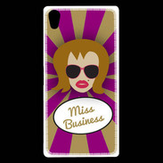 Coque Sony Xperia Z5 Premium Miss business Rousse