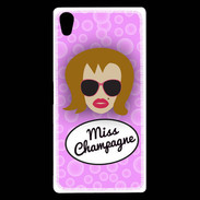 Coque Sony Xperia Z5 Premium Miss Champagne Rousse
